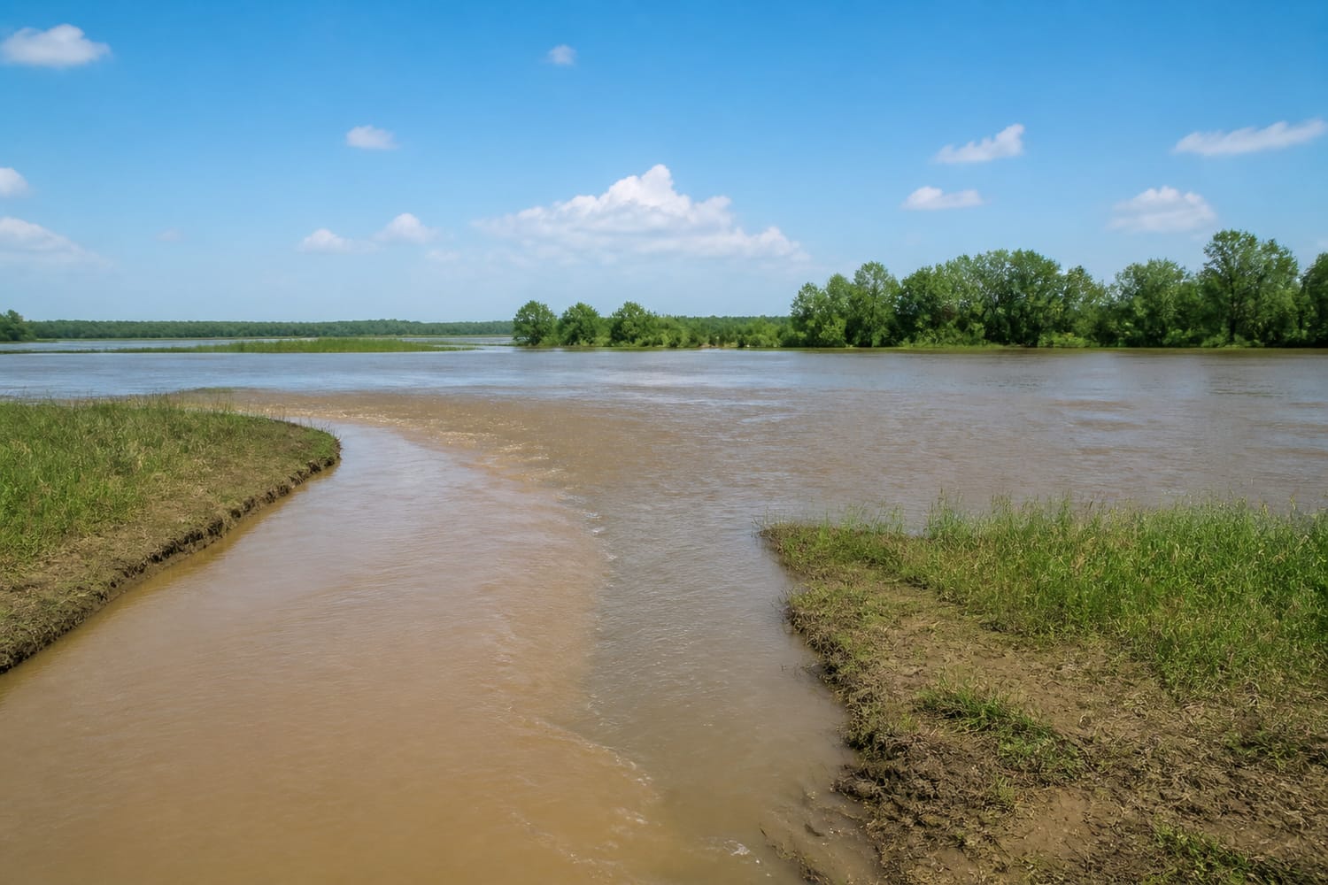 floodwater-creating-a-hydrological-traffic-jam